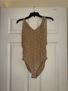 Polka dot bodysuit